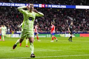 进球14个参与进球17个,费兰-托雷斯均创个人职业生涯单赛季新高