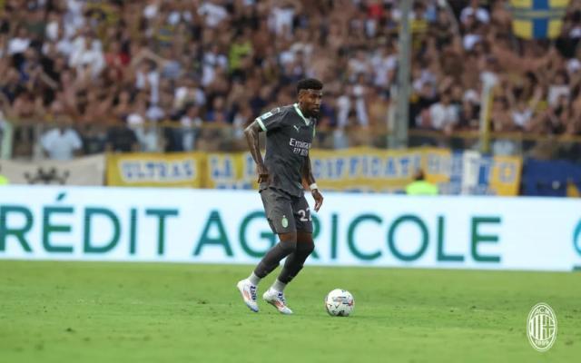 游戏下注-【意甲】普利希奇进球难救主，AC米兰1比2客负帕尔马